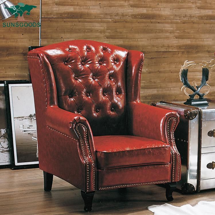 Chesterfield Modern Single Sofa Leisure Chiair Made in China