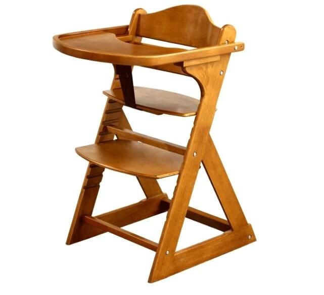 Wooden Dining Chair Baby High Chair