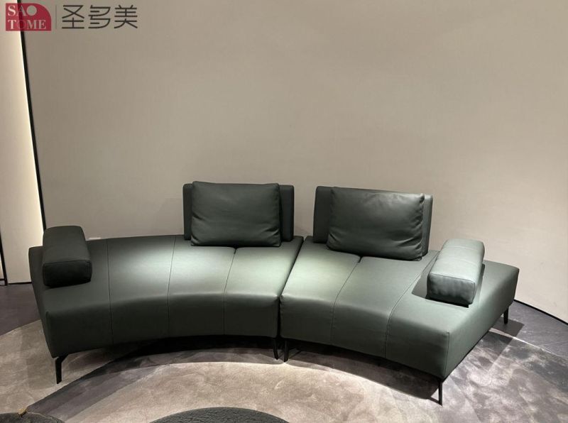 Factory Direct Sell Modernhome Furniture Set Luxury Green Sofa