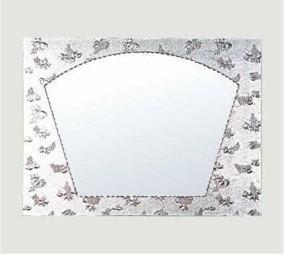 Modern Fan Hanging Bathroom Mirror Wall Mounted Glass