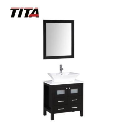 Modern Above Mount Ceramic Sink Bath Furniture T9053