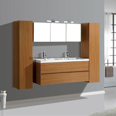 MDF Bathroom Vanity Cabinet with Lighted Mirror