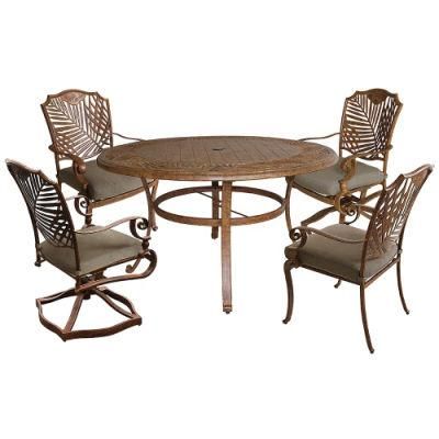 High Quality Cast Aluminum Outdoor Furniture Garden Dining Sets