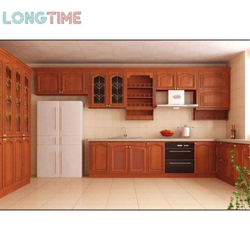 Customized Matt Lacquer Modern Ready Assemble Modular Island Designs Flat Pack Set Furniture Kitchen Cabinets