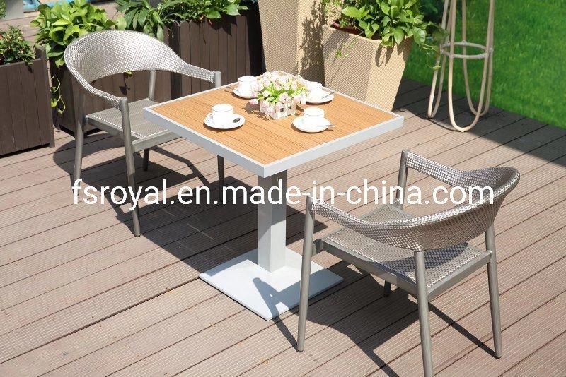 Modern Coffee Shop Furniture Outdoor Rattan Backrest Leisure Chair