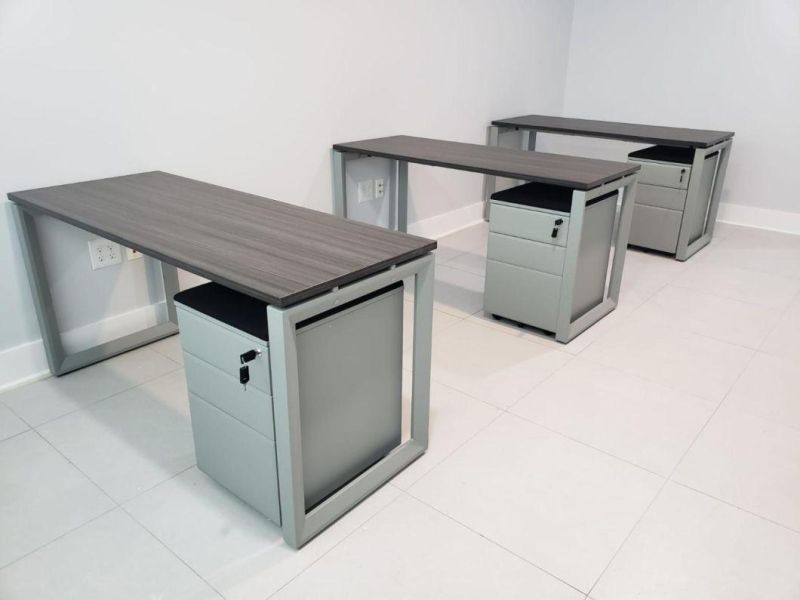 Solid Wood Modern Webber 5 Layers Carton Office Desk Furniture
