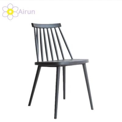 High Quality Wholesale Modern Style Multi Colored Windsor Plastic Chair Dining Chair