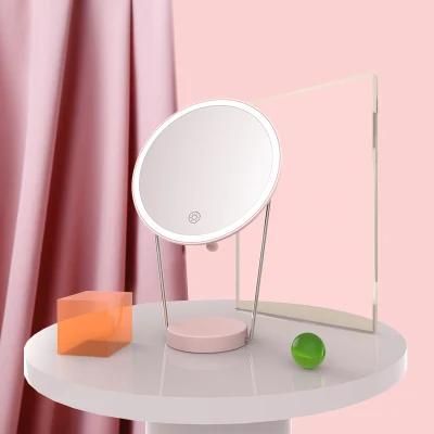 Special Design Table Lamp Desktop LED Makeup Mirror with Touch Sensor