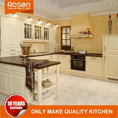 Modern Style Pine Staining Wood Kitchen Cabinets Hot Sale