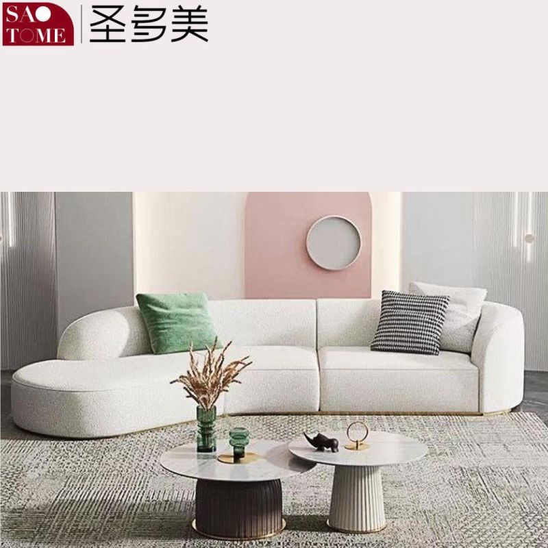 Modern Light Luxury Living Room Furniture Sofa Set