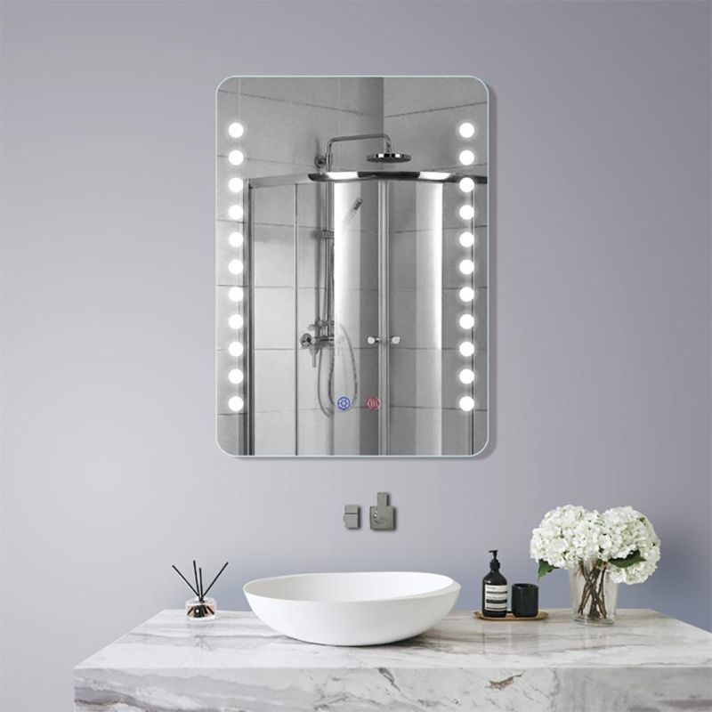 China Customzed Illuminated LED Vanity Mirror Lighting for Bathroom Make-up