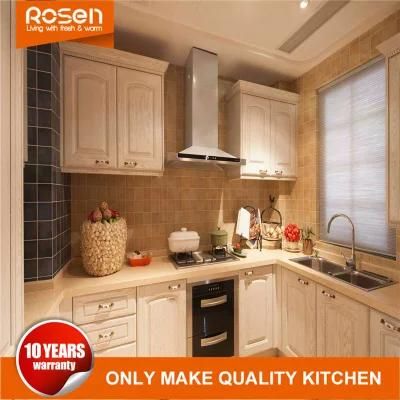 Manufacturer Wholesale Wood Veneer HPL Kitchen Cabinets Home Furniture