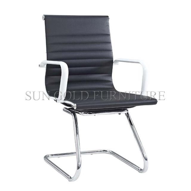 Black Modern Executive Leather Office Chair Meeting Chair (SZ-OC041)