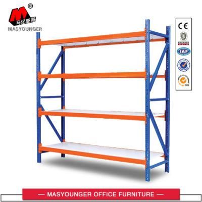 Knock Down Metal Shelves Display Stand Steel Warehouse Rack Storage Shelving