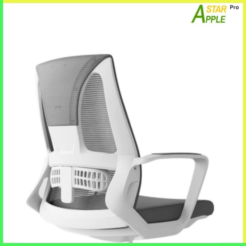 Modern Furniture Fabric Armrest Breathable Mesh Backrest as-B2121wh Swivel Chair