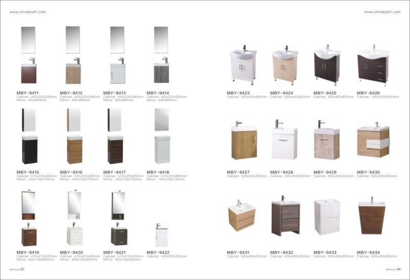 Gloss MDF Bathroom Vanity Unit Basin Fashion Sanitary Ware