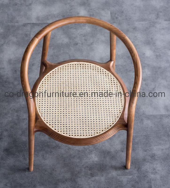 Hot Sale Wholesale Solid Wood Rattan Wick Dining Chair Furniture