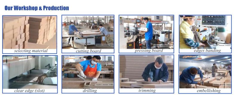 Commercial Modern Wood Computer Desk Small Design Workstation Table Home Office Furniture