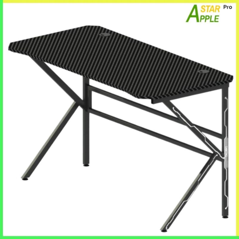 Professional Computer PC Desk Modern Study Hotel Hospital Conference Meeting Reception Training Plastic Folding Laptop Office Gaming Table with Extension Shelf