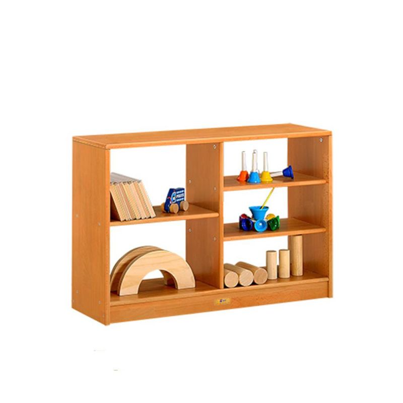 Wooden Display Cabinet, Playroom Furniture Kids Toy Storage Shelf and Stand, Preschool and Kindergarten Child Bookshelf and Bookcase, Shoes Cabinet