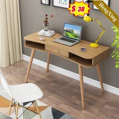 Inquiry Wholesale Wooden Office School Student Furniture Home Computer Study Table with Wood Leg