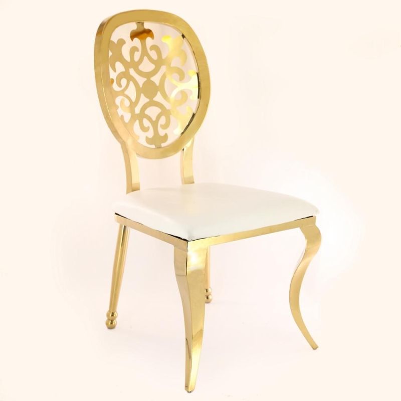 Hot Sale Silver Metal Rental Wedding Cross Back Chair Wedding Furniture Throne Banquet Party Event Chairs Dining Chairs