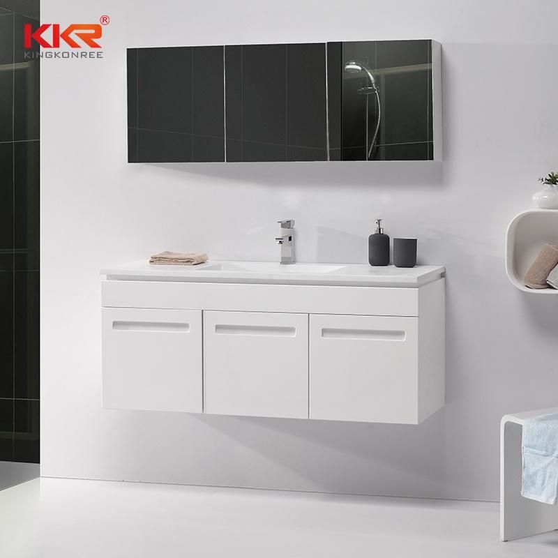 Factory Vanity Bathroom Solid Surface Washing Basin Cabinet