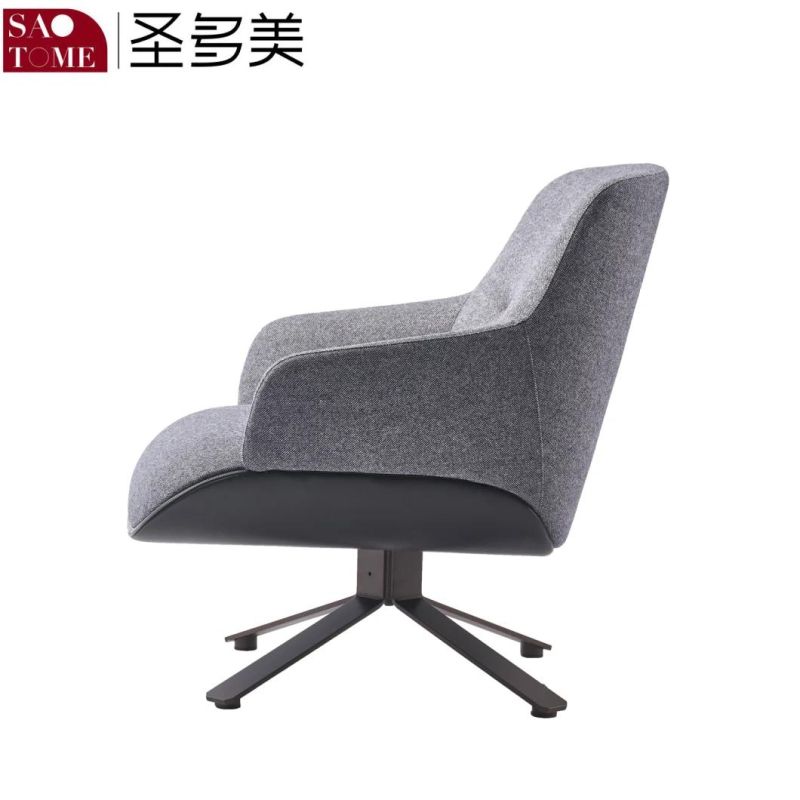 Modern Simple Balcony Household Fabric Leisure Chair Living Room Chair