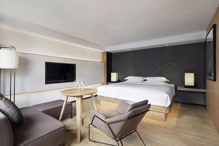 Latest Wooden Plywood Hotel Bed Room Hospitality Furniture