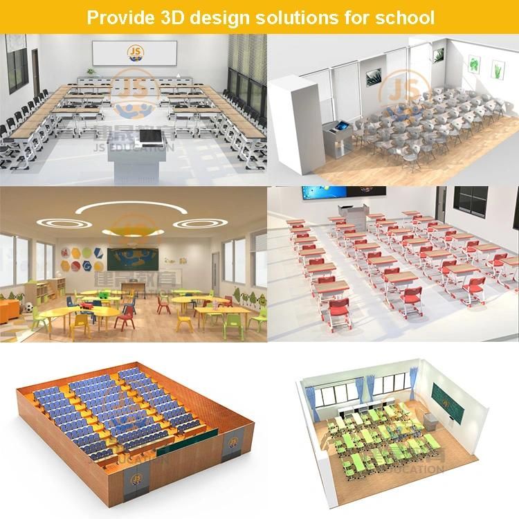 Colorful Wood Metal School Kindergarten Furniture