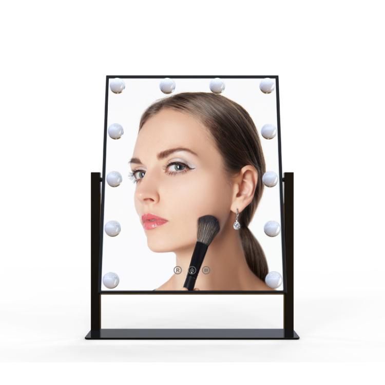 Fashion Beauty Makeup Vanity Mirror Hollywood with Lights for Desk