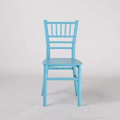 Kids Modern Plastic Acrylic Tiffany Chiavari Children Dining Chair for School and Wedding