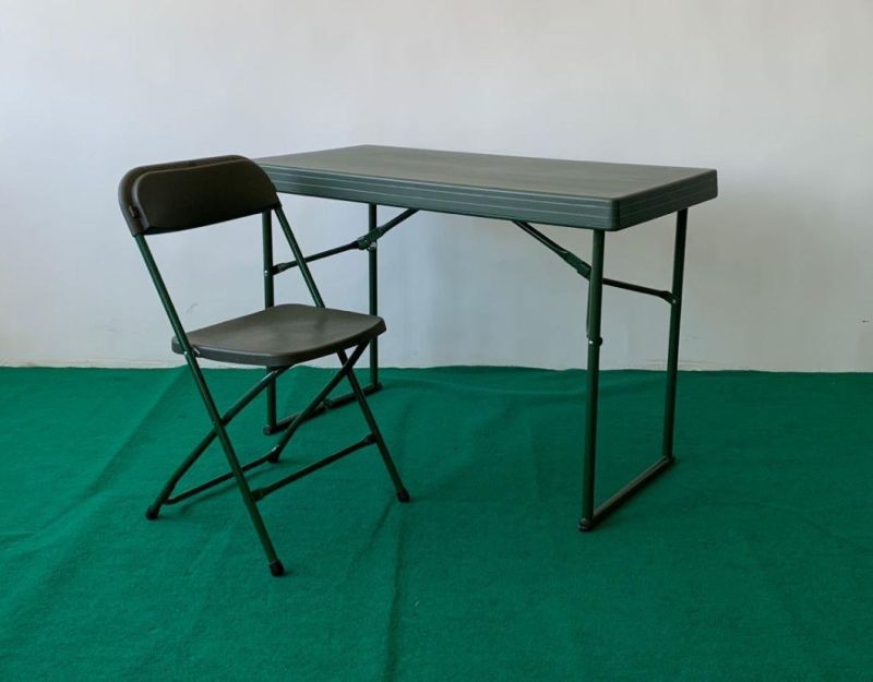 Outdoor Furniture Portable Folding Table and Chair for Outdoor Camping Fishing