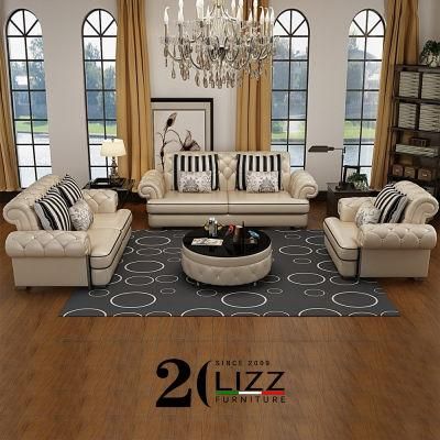 Wholesale Leather Sofa Living Room Sofa Set Modern Home Furniture