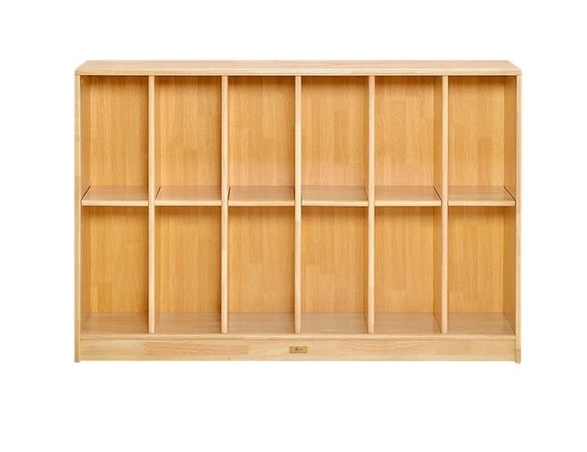 Kid′ S Storage Cabinet, Cubby Cabinet, Preschool Classroom Cabinet, Children Wooden Cabinet