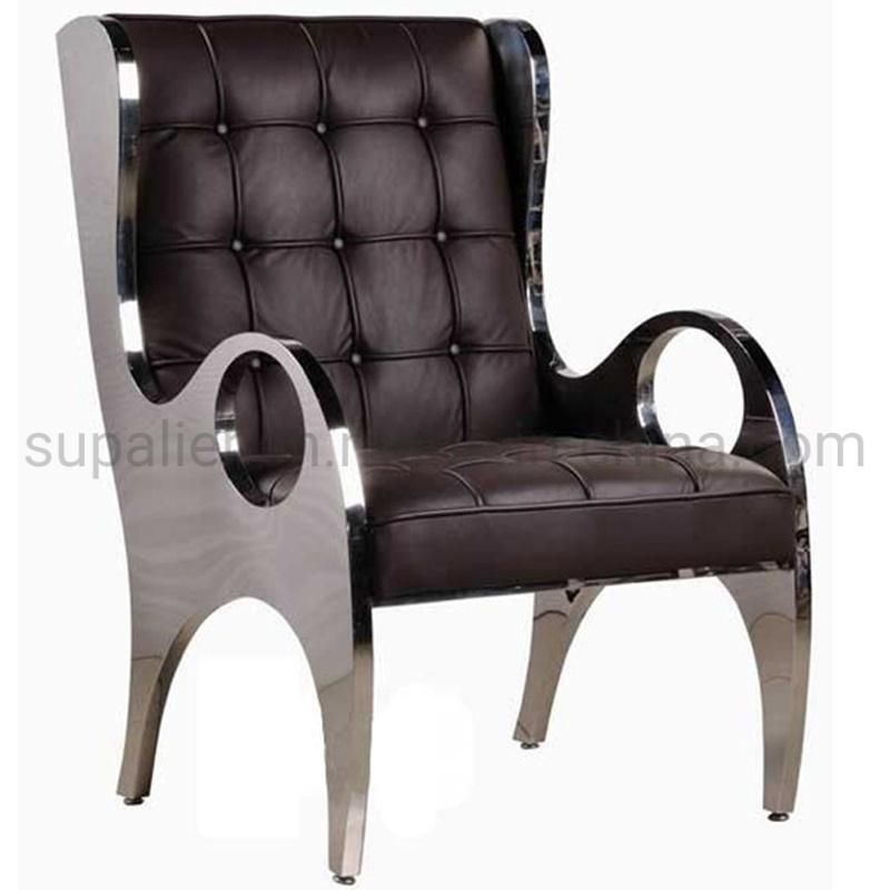 Modern Luxury Curve Armrest Fabric Hotel Furniture Sofa