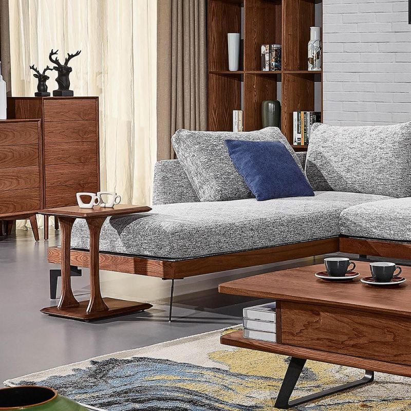 Nordic Design Living Room Furniture Modern Genuine Leather Sofa Set