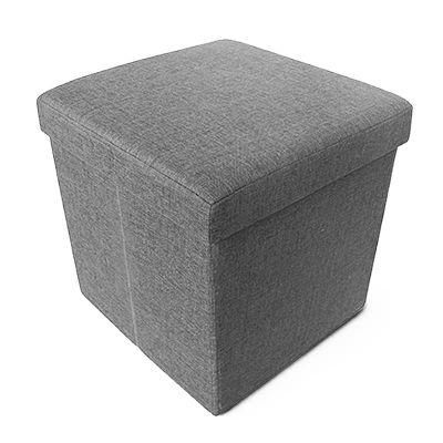 Customized Modern Hot Sell Foldable Storage Linen Ottoman