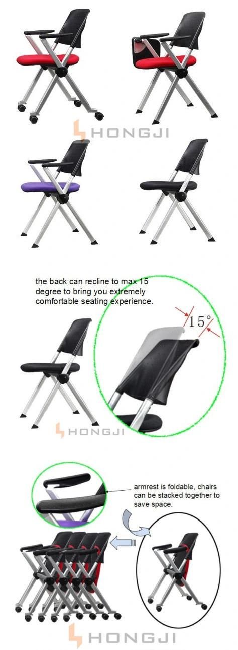 PP Back Modern Folding Office Staff Chair