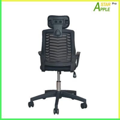 Wonderful Swivel Chair with Breathable Mesh Backrest and Fabric Seat