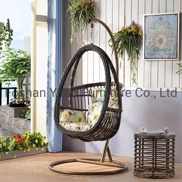 Wicker Indoor Rattan Swing Chair/High Quality Patio Furniture