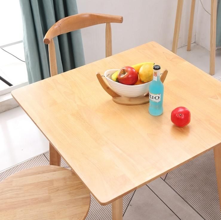 Solid Wood Square Table for Dining Room