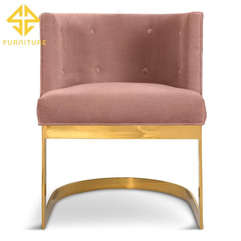 China Modern Bespoke Furniture Pink Tub Accent Event Chair