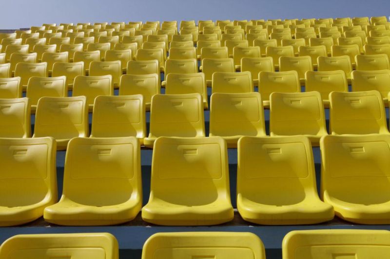 The Cheapest Price and The Best Quality SGS Approval HDPE Plastic UV Proof Stadium Seating Stadium Seat