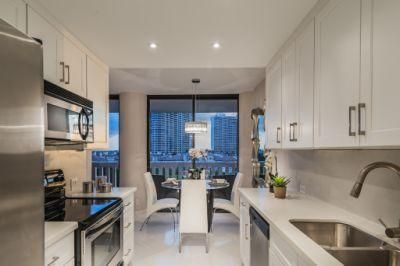 American Cabinets Kitchens Contemporary Desoto White Shaker