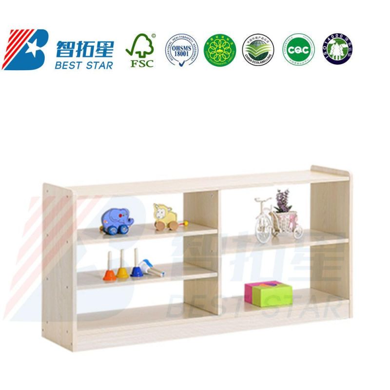 Nursery Classroom Cabinet, Kids Wood Storage Toy Cabinet, Kindergarten Shoe Cabinet, Children Wardrobe Cabinet, Preschool Corner Cabinet