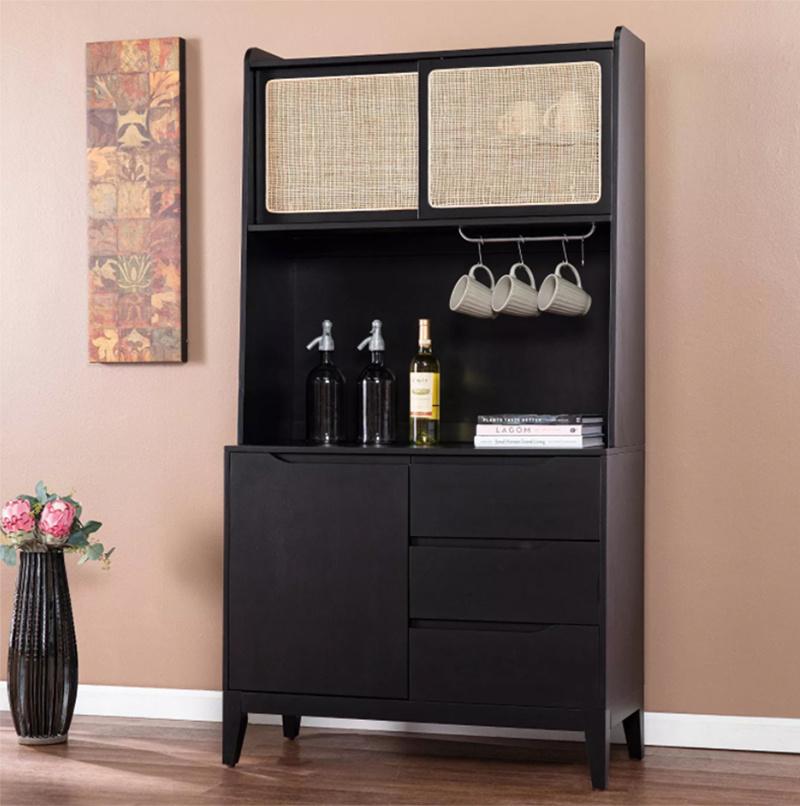 Modern Furniture Aluminium Frame Storage Sideboard Cabinet Corner Cabinet