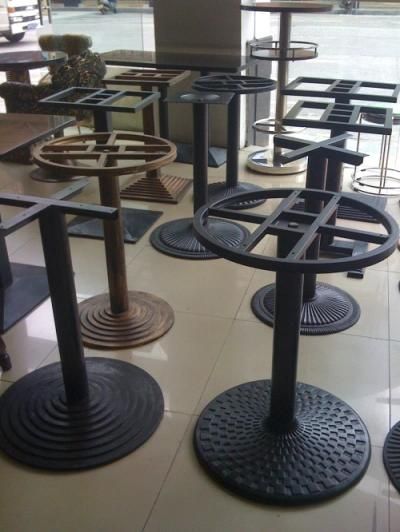 Steel Square Cafe Restaurant Dining Tables