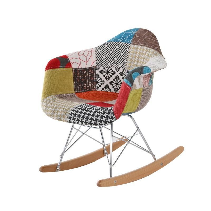 Modern Furniture Seat Fabric Rocking Chair/Stool Dining Chairs/Restaurant Chairs/Home Dining Chairs