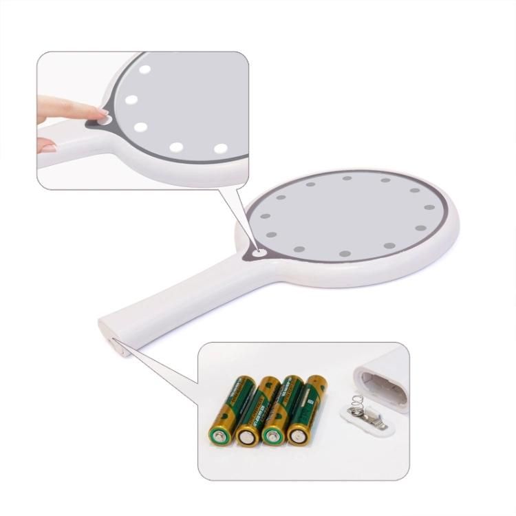 Wholesale Cosmetic Portable Handheld Lighted Mirrors for Makeup